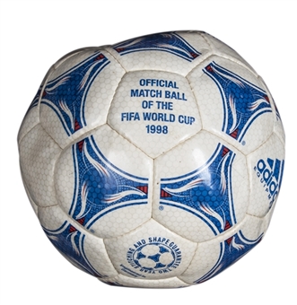 1998 FIFA World Cup France Match Ball (Brazilian Football Confederation Employee LOA)